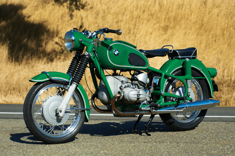Easy Being Green: 1968 BMW R69US